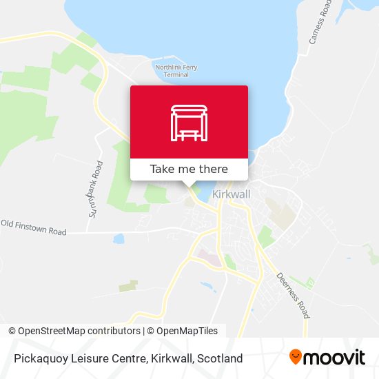 Pickaquoy Leisure Centre, Kirkwall map