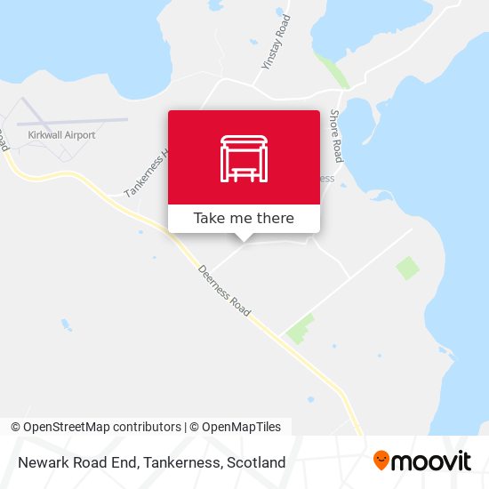 Newark Road End, Tankerness map