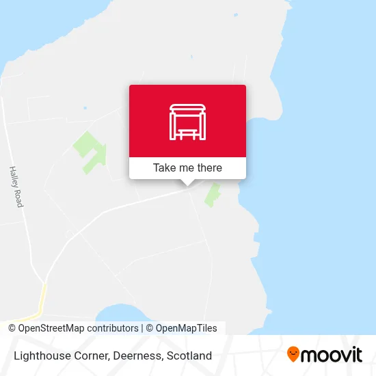 Lighthouse Corner, Deerness map