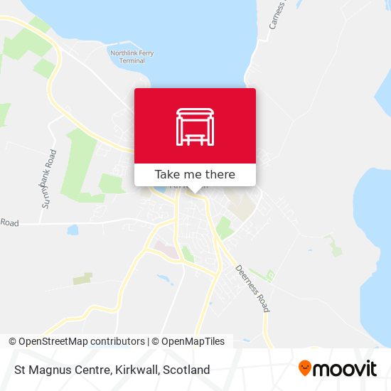 St Magnus Centre, Kirkwall map