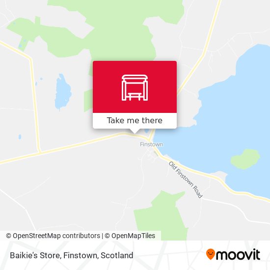Baikie's Store, Finstown map