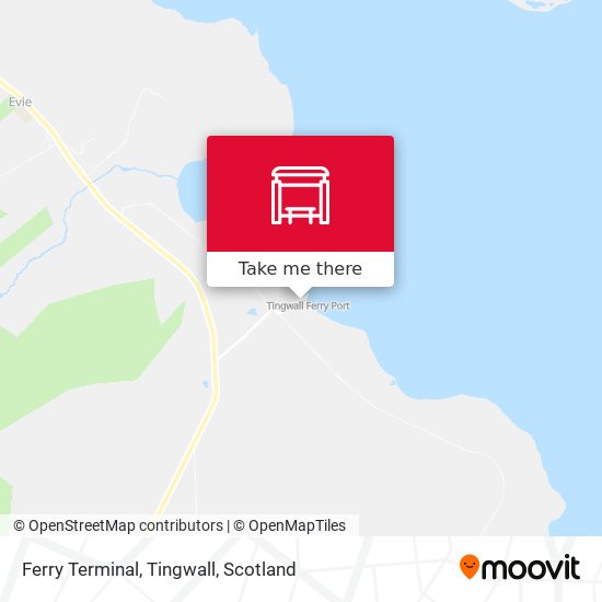Ferry Terminal, Tingwall map