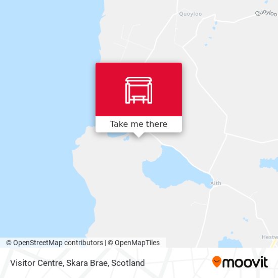 Visitor Centre, Skara Brae map