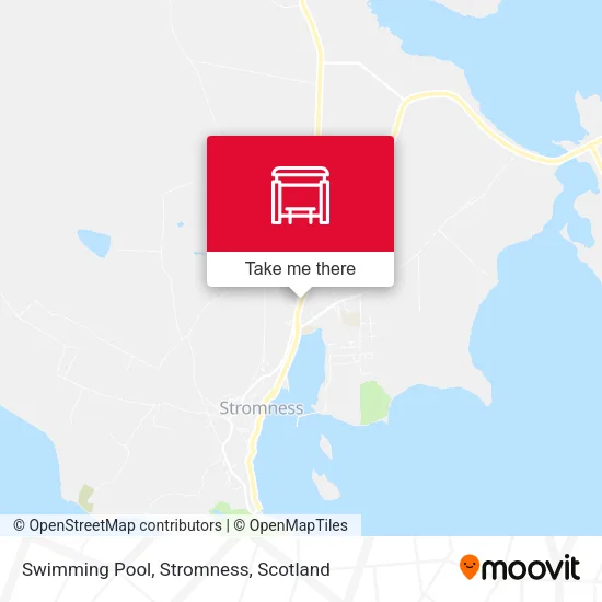 Swimming Pool, Stromness map