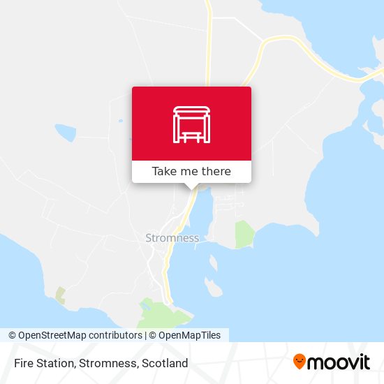 Fire Station, Stromness map