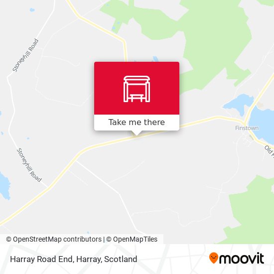 Harray Road End, Harray map