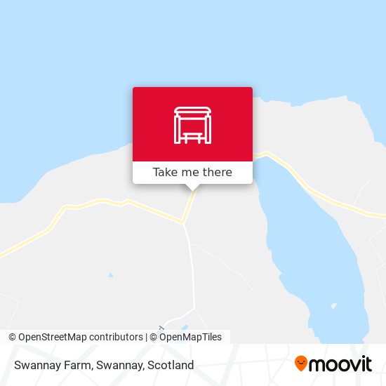 Swannay Farm, Swannay map