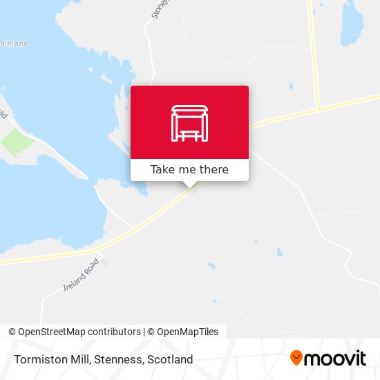 Tormiston Mill, Stenness map