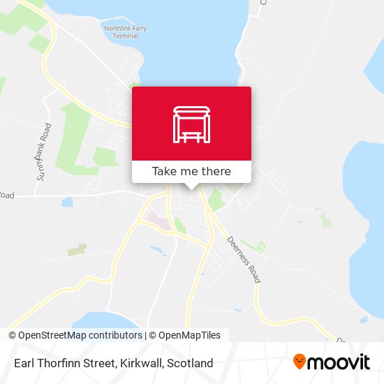 Earl Thorfinn Street, Kirkwall map