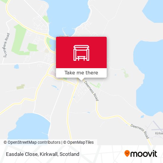 Easdale Close, Kirkwall map