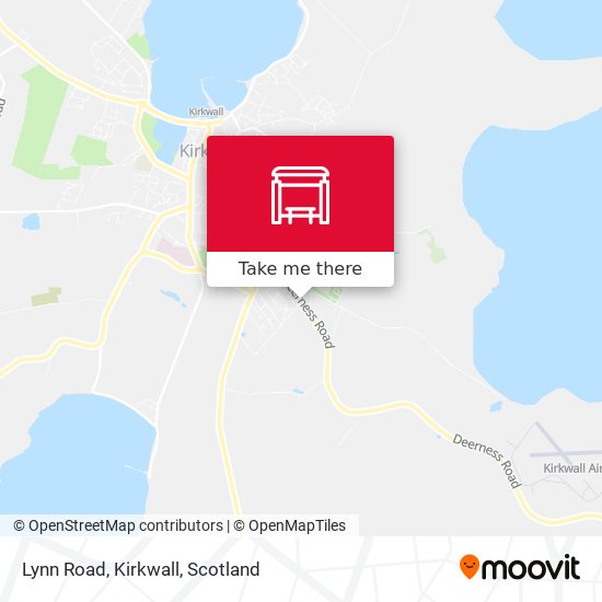 Lynn Road, Kirkwall map