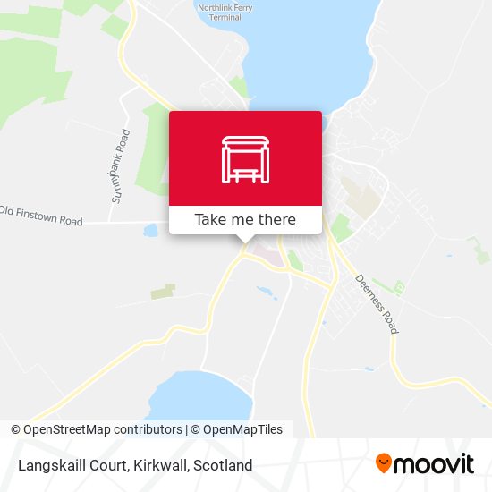 Langskaill Court, Kirkwall map