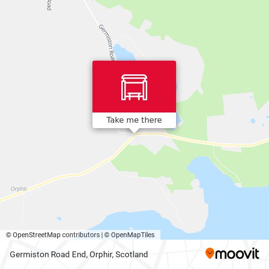 Germiston Road End, Orphir map