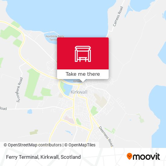 Ferry Terminal, Kirkwall map