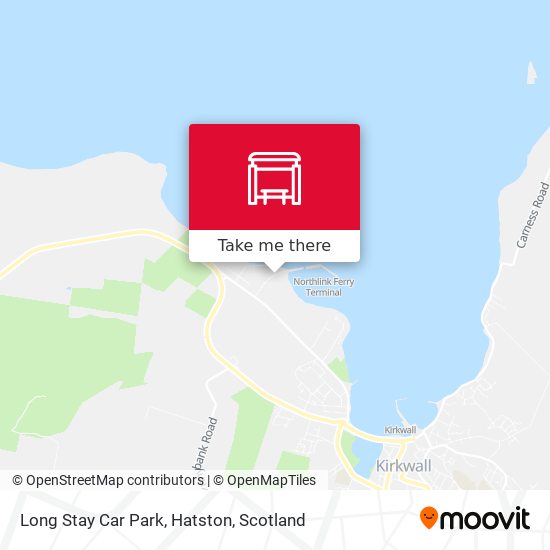 Long Stay Car Park, Hatston map