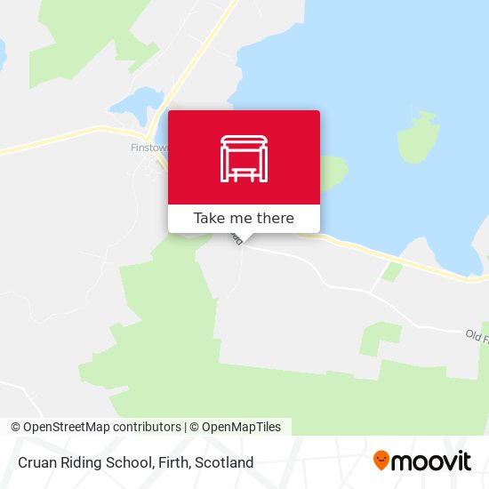 Cruan Riding School, Firth map