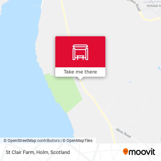 St Clair Farm, Holm map