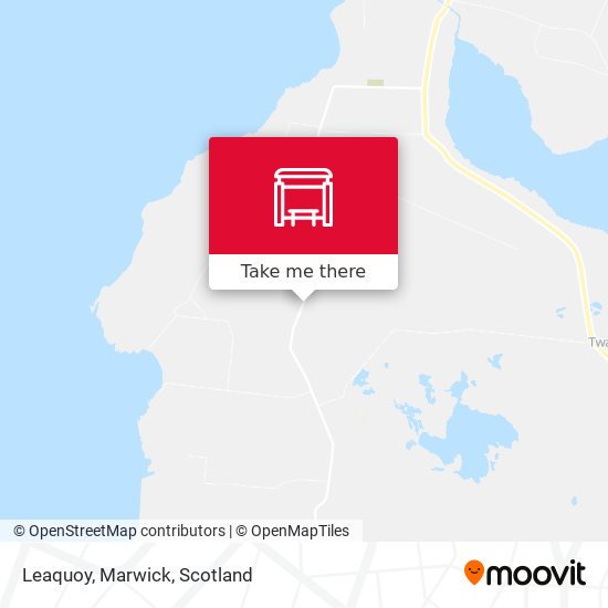 Leaquoy, Marwick map