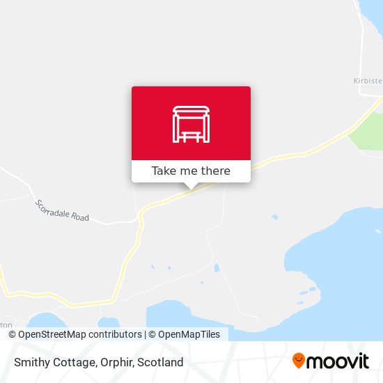 Smithy Cottage, Orphir map