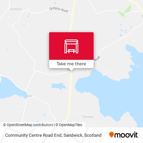 Community Centre Road End, Sandwick map