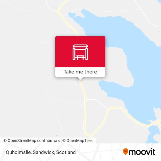 Quholmslie, Sandwick map