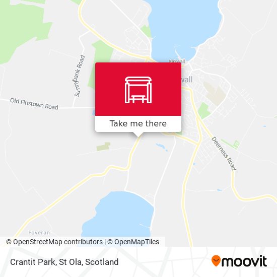 Crantit Park, St Ola map