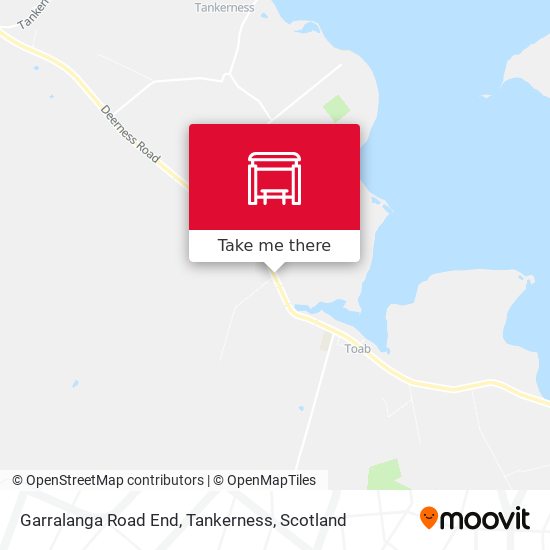 Garralanga Road End, Tankerness map
