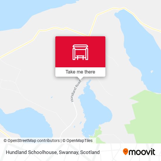 Hundland Schoolhouse, Swannay map
