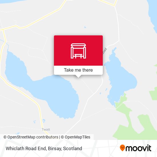 Whiclath Road End, Birsay map