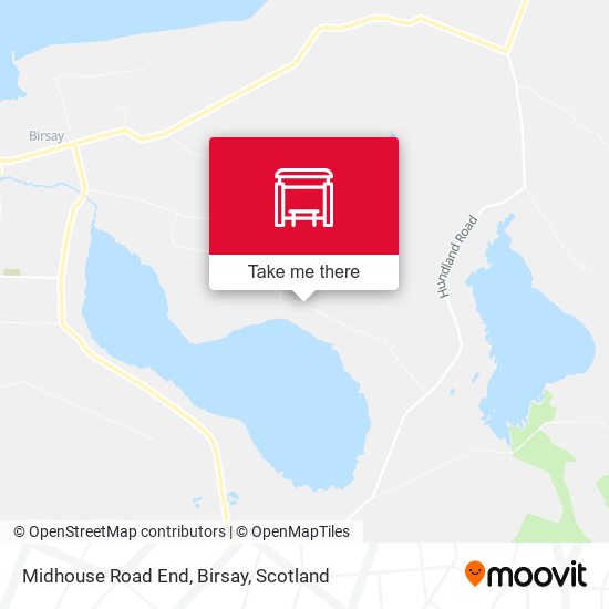 Midhouse Road End, Birsay map