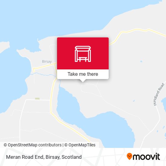 Meran Road End, Birsay map