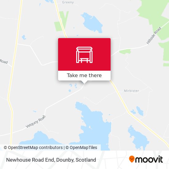 Newhouse Road End, Dounby map