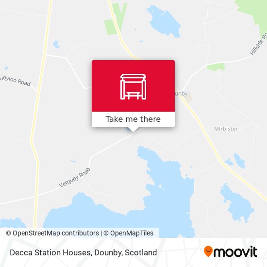 Decca Station Houses, Dounby map