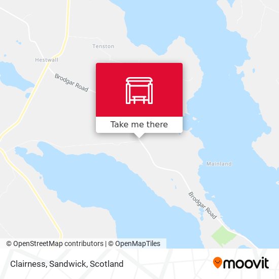 Clairness, Sandwick map