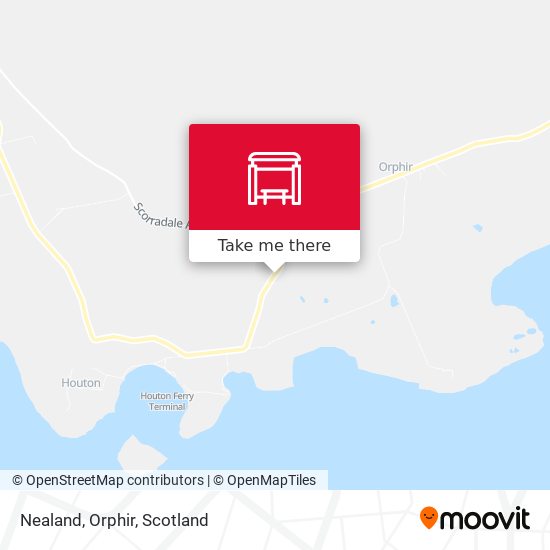 Nealand, Orphir map