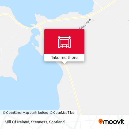 Mill Of Ireland, Stenness map