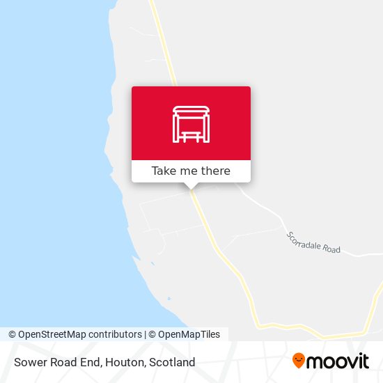Sower Road End, Houton map