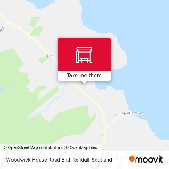 Woodwick House Road End, Rendall map