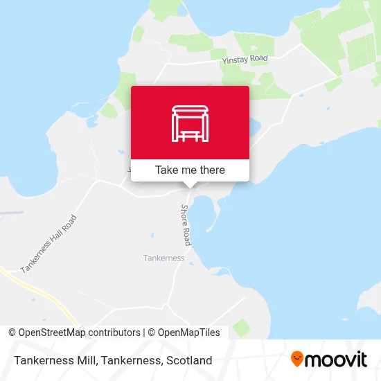 Tankerness Mill, Tankerness map