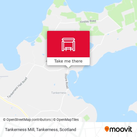 Tankerness Mill, Tankerness map