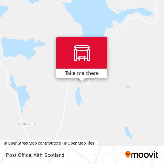 Post Office, Aith map