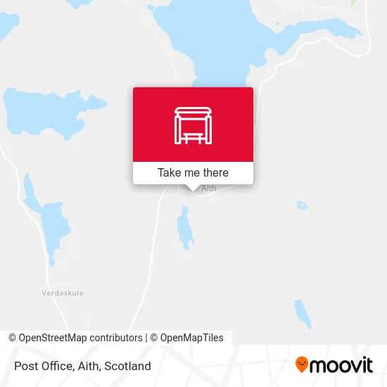 Post Office, Aith map