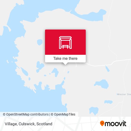 Village, Culswick map