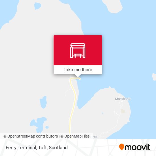 Ferry Terminal, Toft map