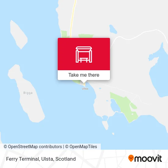Ferry Terminal, Ulsta map