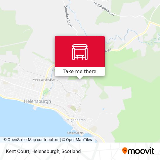 Kent Court, Helensburgh map