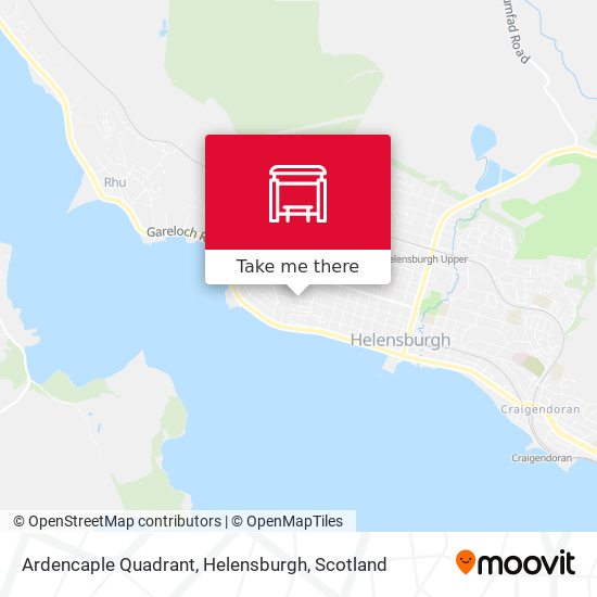 Ardencaple Quadrant, Helensburgh map