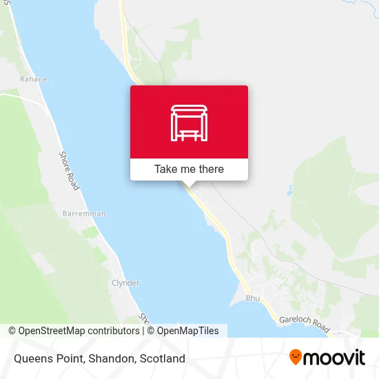 Queens Point, Shandon map