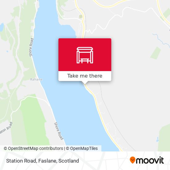 Station Road, Faslane map
