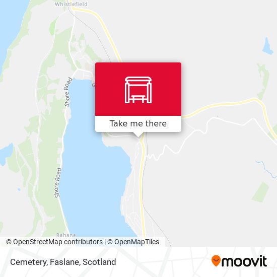 Cemetery, Faslane map